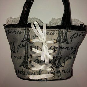 PARIS Bustier/Corset mini purse.